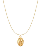 Collar Escapulario Virgen de la Milagrosa Acero