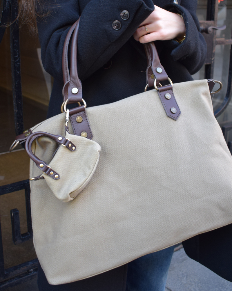 Charm bolso Federica Taupe