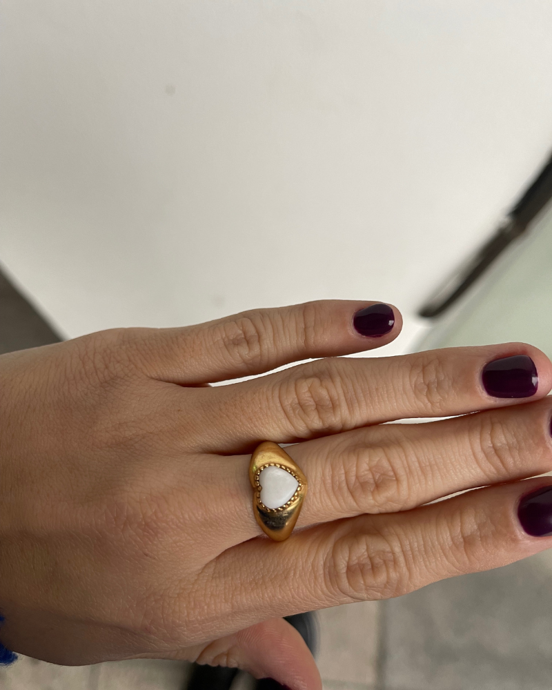 ANILLO WHITE LOVE