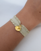 Pulsera rizo Mamá beige