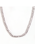 Collar cubos Acero Silver