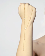 Collar Long Stars Silver