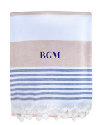 Toalla Begur Personalizada Beige