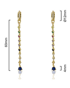 Elegance Iris Earrings