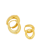 Pendientes Calipso Textured