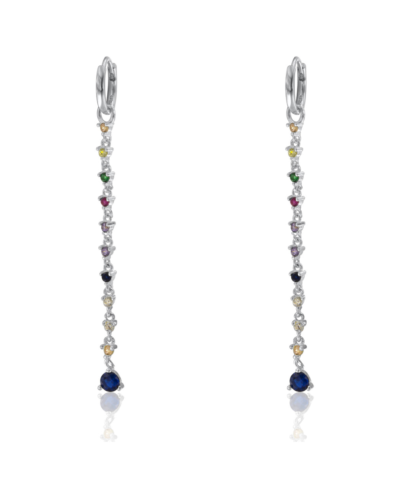 Pendientes Elegance Iris Silver