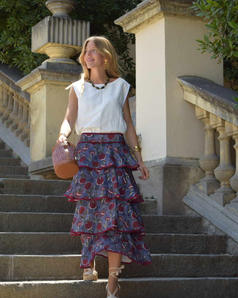Falda Girasol Blue