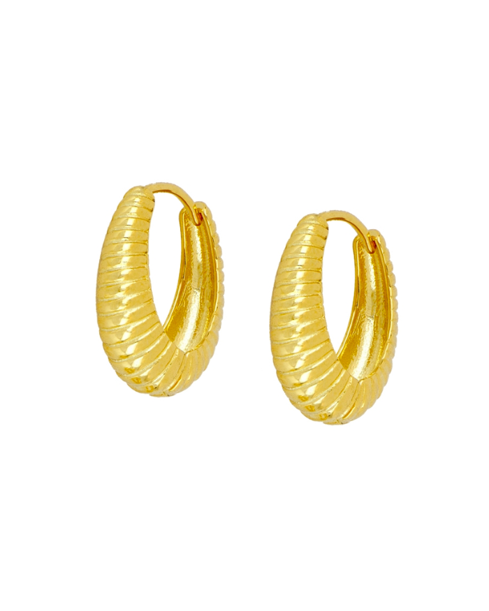 Calipso Textured Earrings