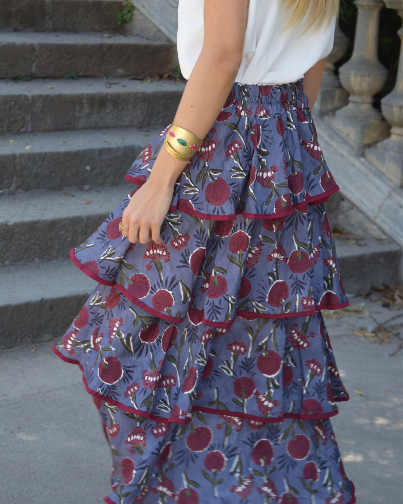 Falda Girasol Blue