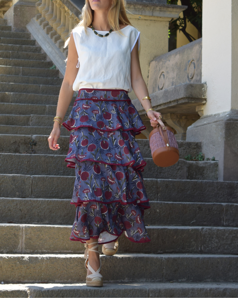 Falda Girasol Blue