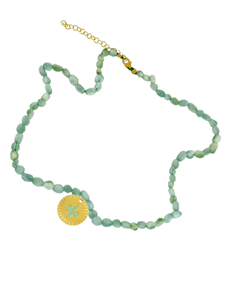 Collar Larimar Verde