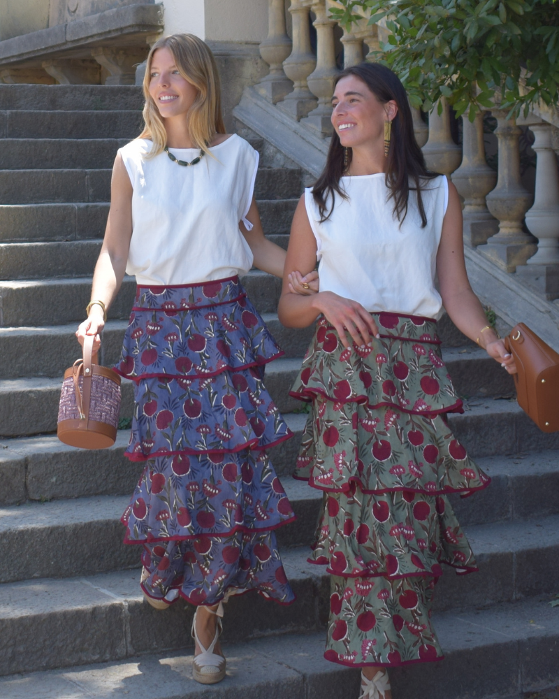 Falda Girasol Blue
