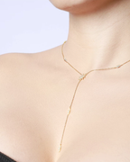 Collar Long Stars Silver