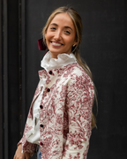 Toile de Jouy Garnet Jacket