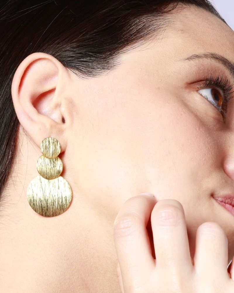 Pendientes Abril Silver