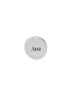 Charm plaquita personalizable