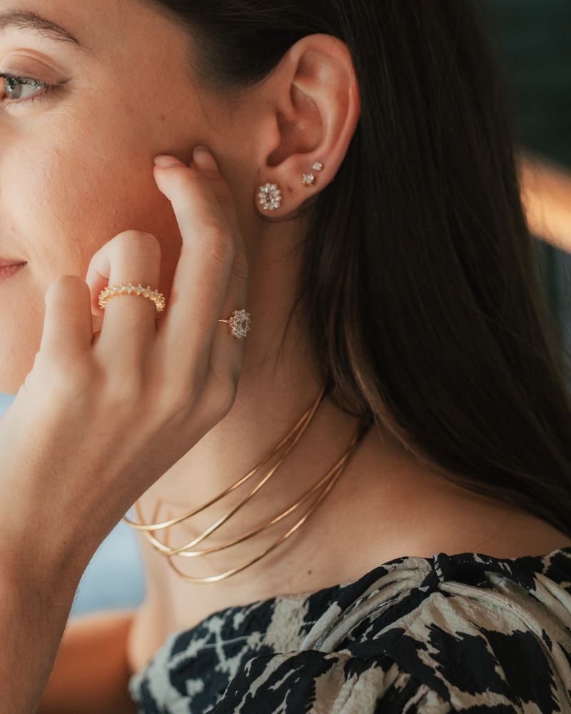 Anillo Rosetón Gold
