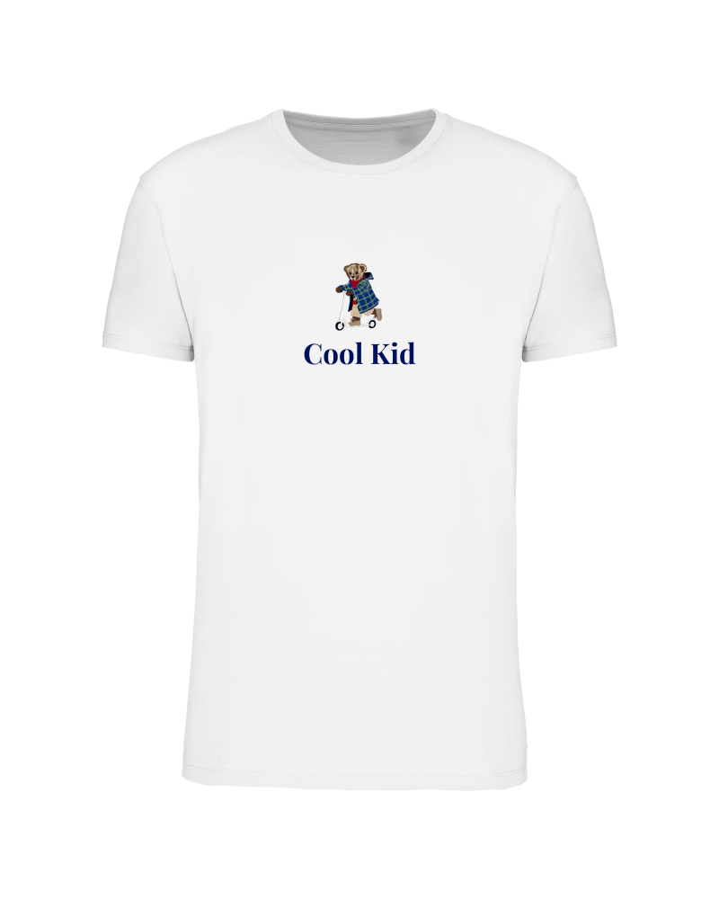 Camiseta personalizada Oso Patinete niño (3M a 14 años)