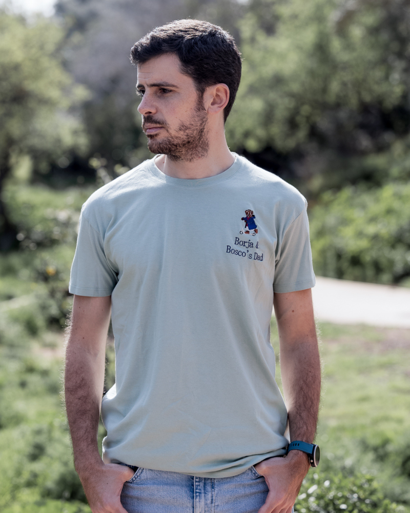 CAMISETA UNISEX PERSONALIZADA OSO PATINETE