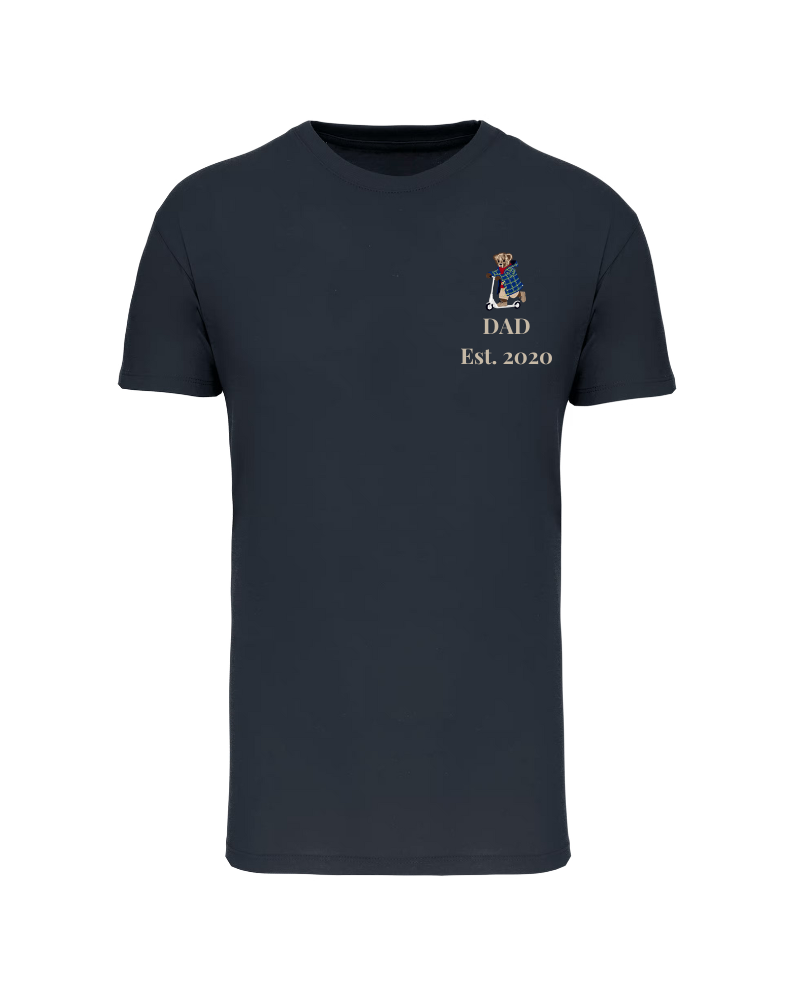 CAMISETA UNISEX PERSONALIZADA OSO PATINETE