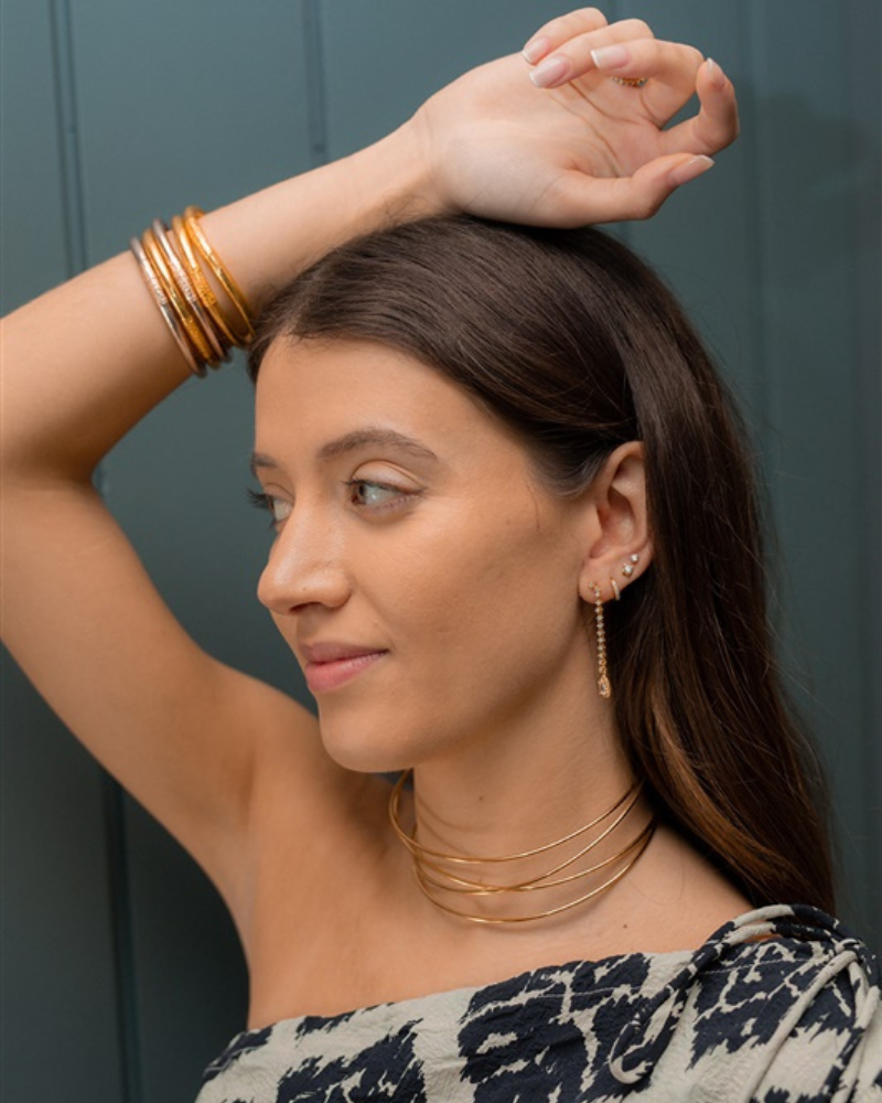 Pendientes Nicole Gold
