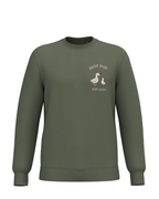 Sudadera Unisex personalizada Patos Kaki