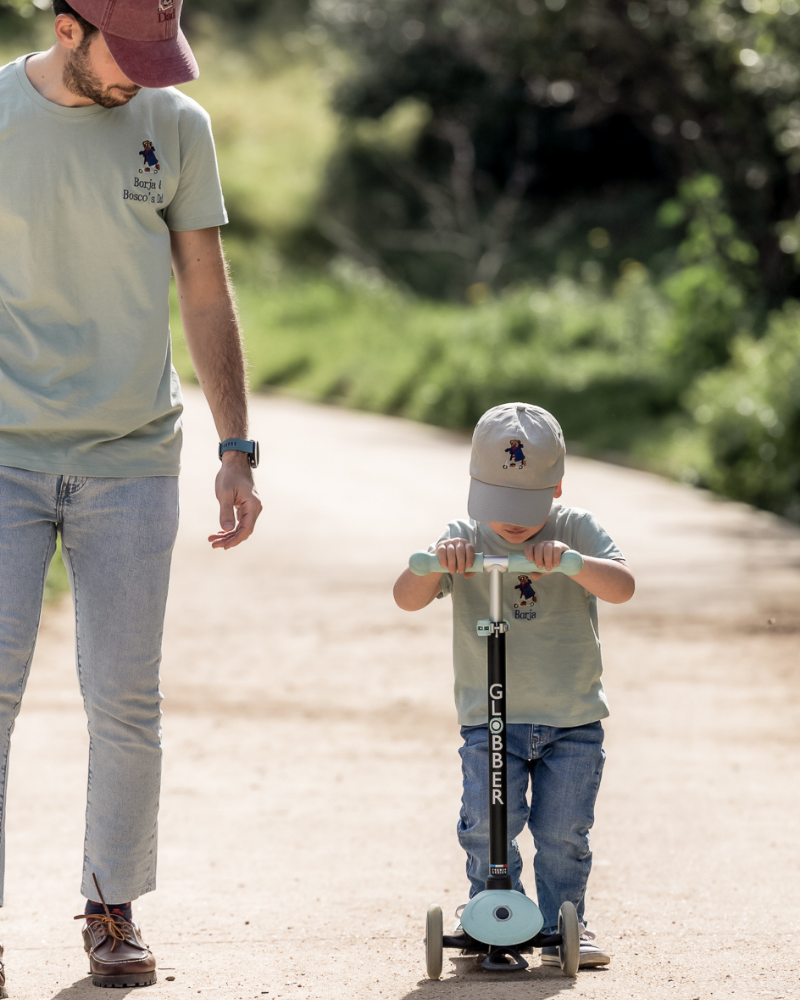 Pack camisetas personalizadas Oso en patinete adulto y niño