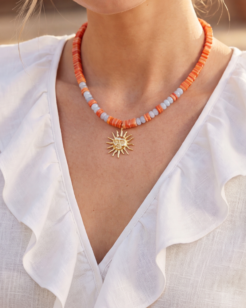 Collar Orange Sun