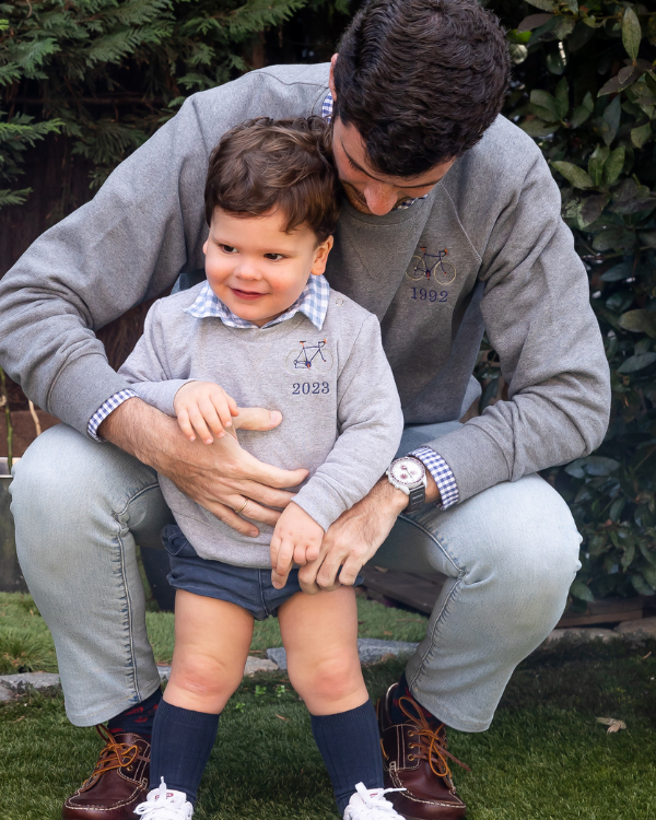 Sudadera personalizada niño bici