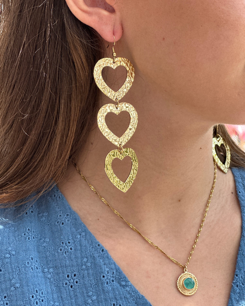 Pendientes XL Hearts