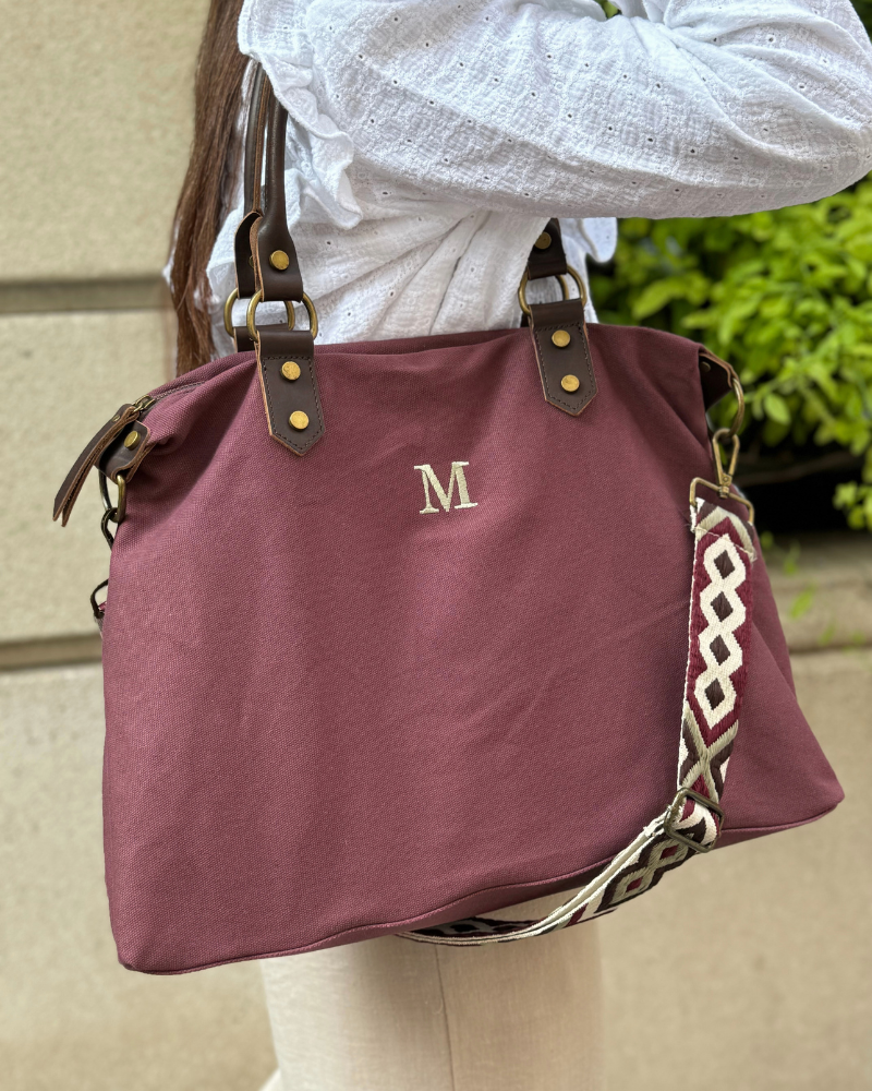 Maroon Federica Bag