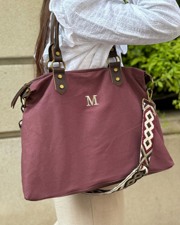 Maroon Federica Bag