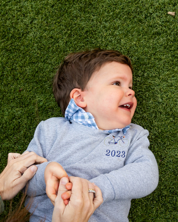 Personalized boy's sweatshirt