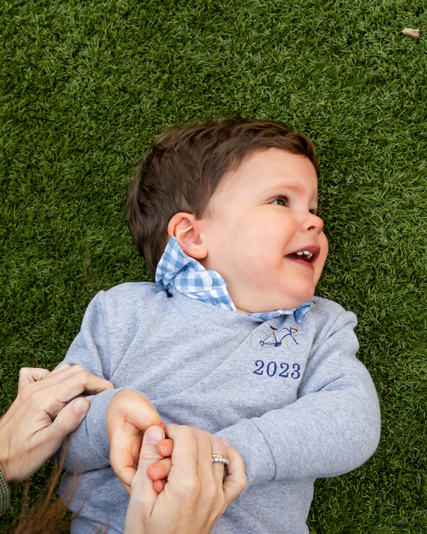 Sudadera personalizada niño bici