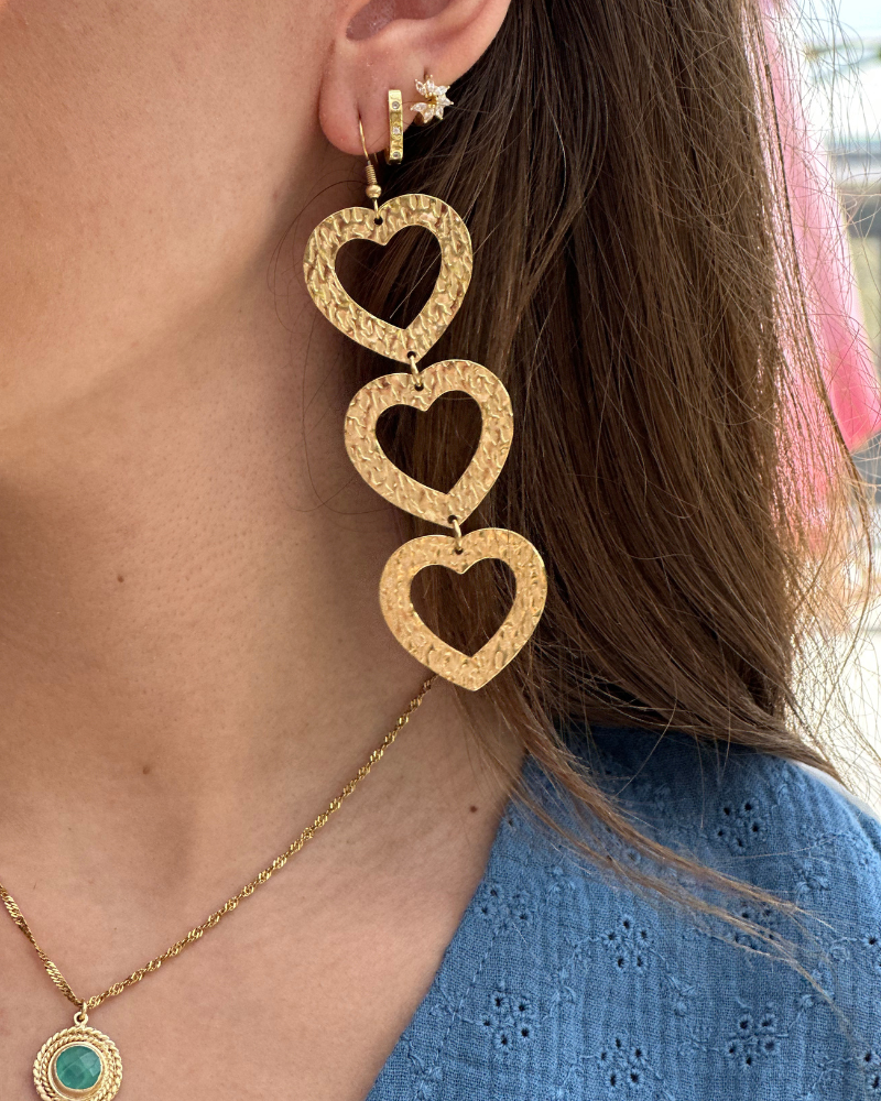 Pendientes XL Hearts