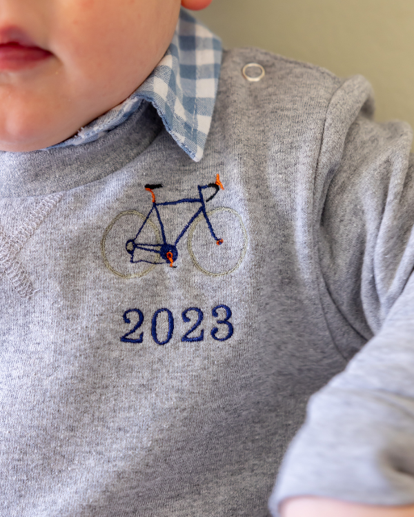 Pack Sudadera personalizada adulto + niño bici