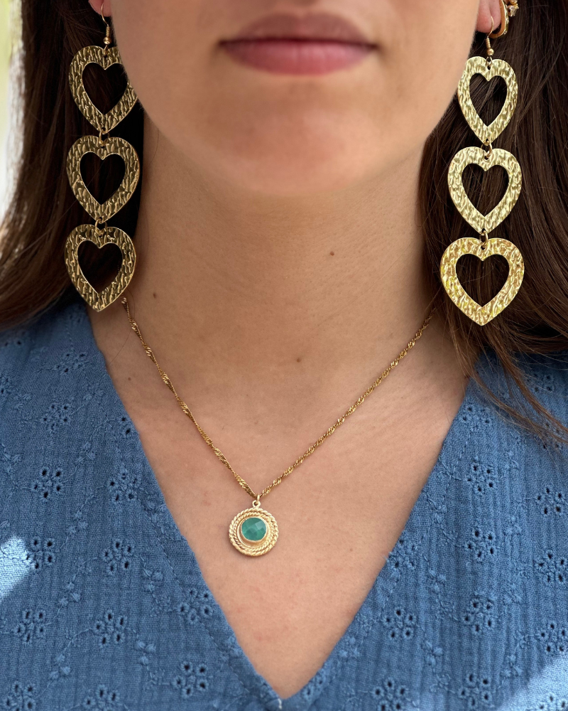 Pendientes XL Hearts