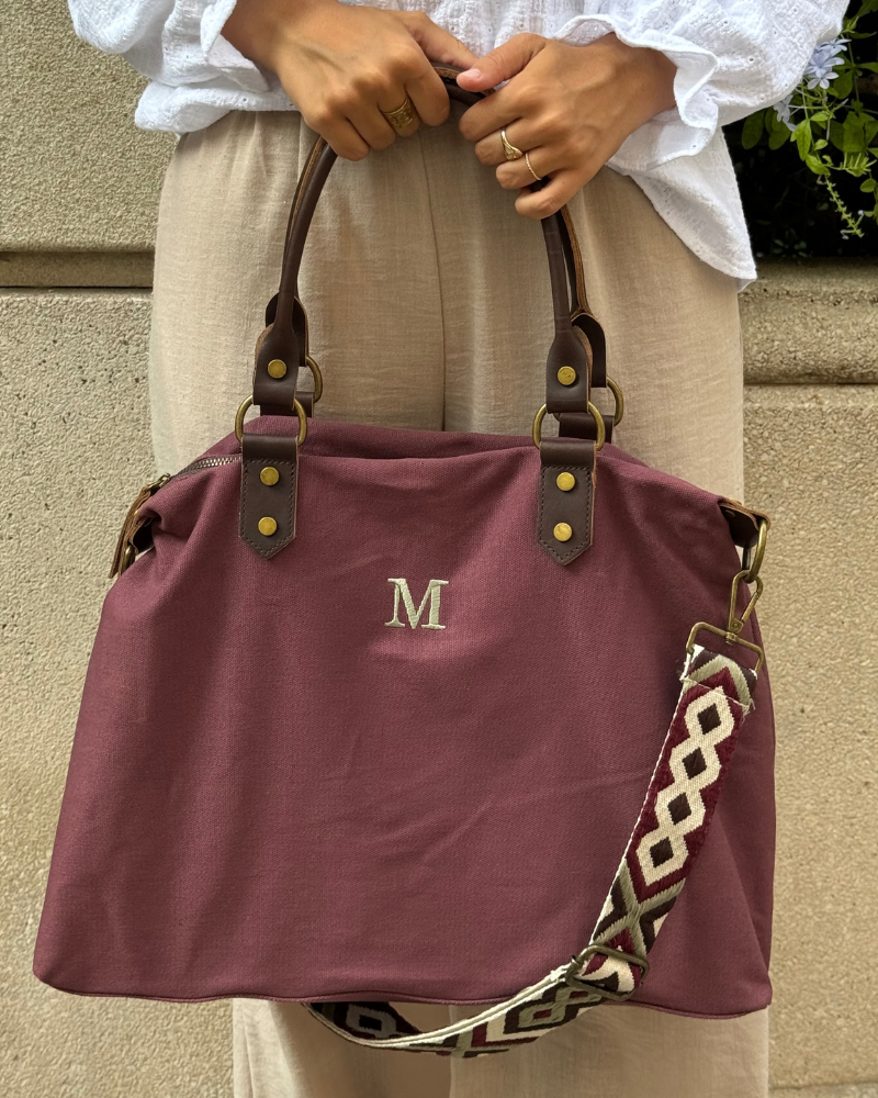 Bolso Federica Granate