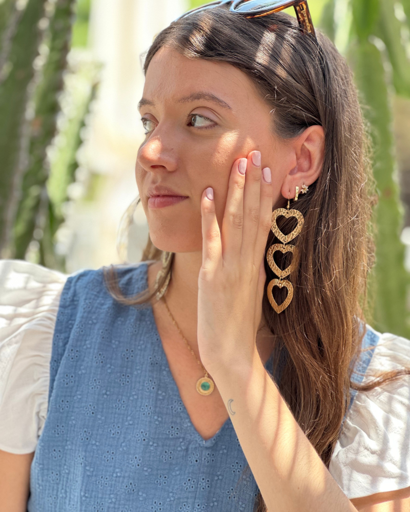 Pendientes XL Hearts