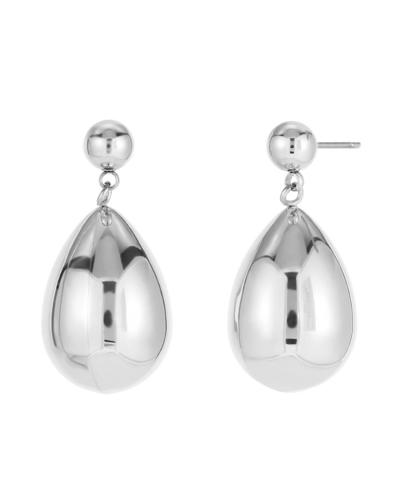 Pendientes Drop Old Money Silver