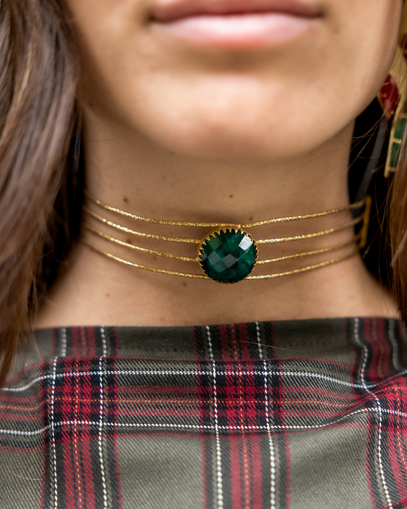 Chocker Big Oasis Green