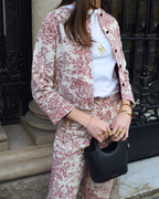 Set Toile de Jouy Granate