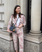 Set Toile de Jouy Granate