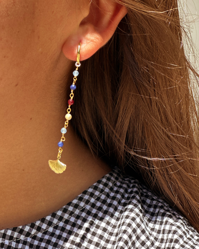 Pendientes Cala Tortuga Shell
