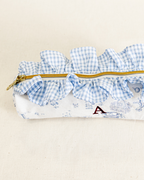 Estuche Baby Toile de Jouy azul