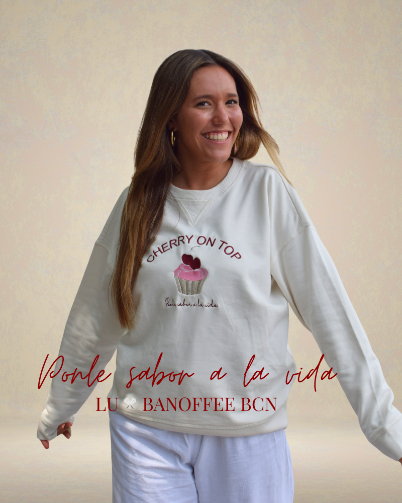 Sudadera Lu x Banoffee Bcn