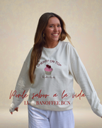 Sudadera Lu x Banoffee Bcn