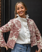 Toile de Jouy Garnet Jacket
