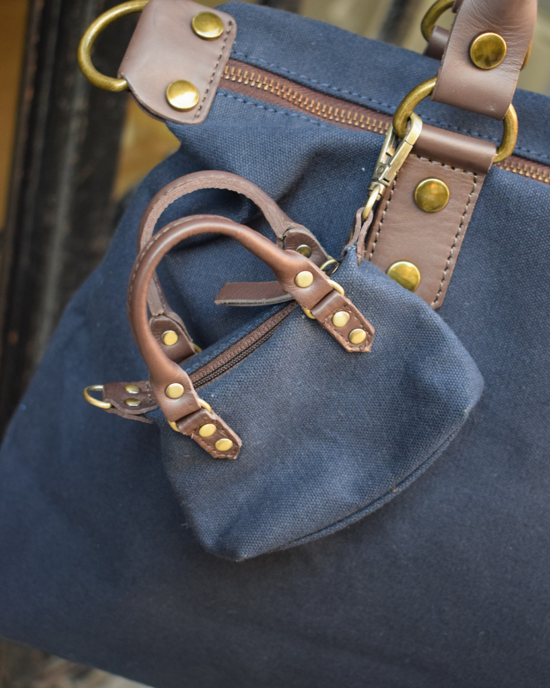 Charm bolso Federica Azul marino