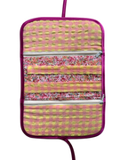 Joyero Personalizado Vichy rosa y amarillo